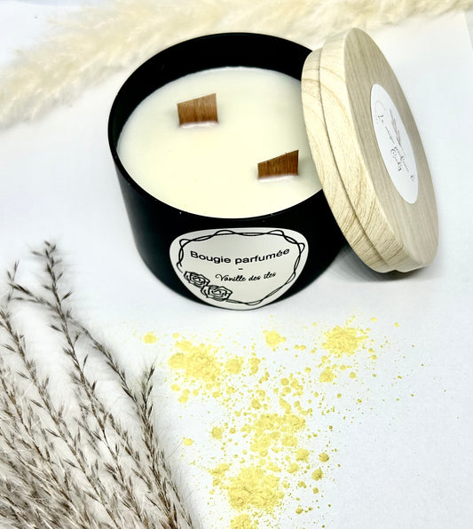 Bougie parfumée Vanille des îles 160G